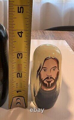 Rare Foo Fighters Nesting Eggs Russian Dolls Display Includes Taylor