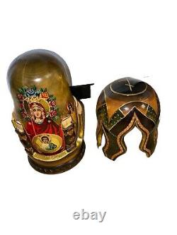 Rare Large Russian Nesting Doll Sold As is Please Read