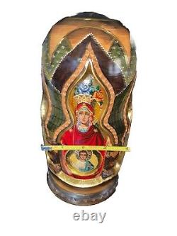 Rare Large Russian Nesting Doll Sold As is Please Read