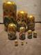 Rare Russian Hand Painted 10 Pieces Nesting 10 Dolls