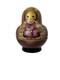 Russian 10-piece Matryoshka Nesting Doll Set 4 1/2 Painted Signed Great