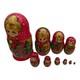 Russian Artist Nesting Large Dolls Matryoshka Set 10 Pcs Hand Painted
