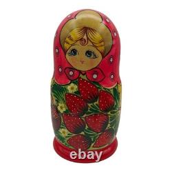 Russian Artist Nesting Large Dolls Matryoshka Set 10 pcs Hand Painted