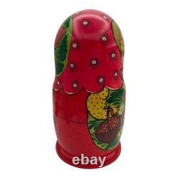 Russian Artist Nesting Large Dolls Matryoshka Set 10 pcs Hand Painted