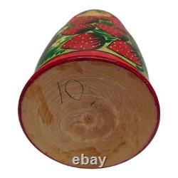 Russian Artist Nesting Large Dolls Matryoshka Set 10 pcs Hand Painted