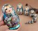 Russian Christmas Matryoshka Custom Nesting Dolls Christmas Gifts Art Doll