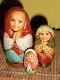 Russian Collectible Author's Roly Poly, Matryoshka/doll Hand Made Girlfriends