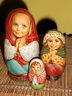 Russian Collectible Author's Roly Poly, Matryoshka/doll Hand Made Girlfriends