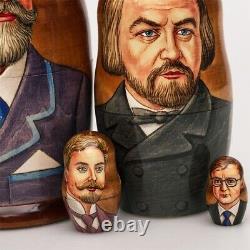 Russian Composers Nesting Doll Tchaikovsky