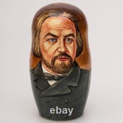 Russian Composers Nesting Doll Tchaikovsky