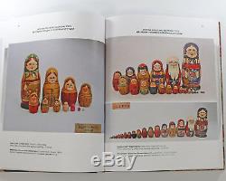 Russian Folk Art Catalog Reference Book Nesting Dolls English/Russian Hard Cover