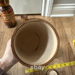 Russian Hand Carved Nesting Dolls Tall Male and Female READ