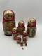 Russian Hand Painted Nesting Doll Matrioshka Vintage City Scenes Signed 10 Dolls