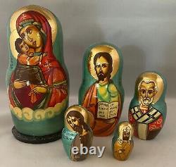 Russian Icon Nesting Dolls