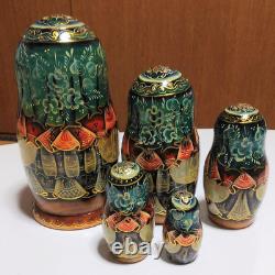 Russian Matryoshka 5pcs Hand Painted Nesting Dolls Life of Jesus Christ