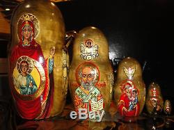 Russian Matryoshka Nesting Dolls Babushka