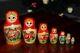 Russian Matryoshka Nesting Dolls Made In Ussr Russia 7 Pieces New