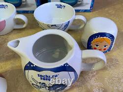 Russian Matryoshka Nesting Dolls Tea set Ceramics. Olympic Games in Sochi 2014