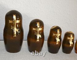 Russian Matryoshka Religious Nesting Doll 12pc Shurik Loshchinin 1992 Khotkovo