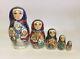 Russian Matryoshka Russian Wooden Nesting Dolls 5 Pieces #17