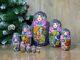 Russian Matryoshka Traditional Russian Matryoshka Nested Dolls 10 Pieces
