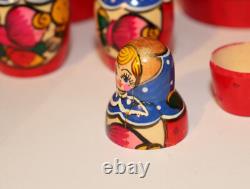 Russian Nesting Doll 30 Pieces Artist Agafya Tihonovna Petrova