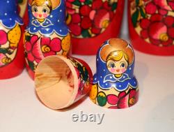 Russian Nesting Doll 30 Pieces Artist Agafya Tihonovna Petrova