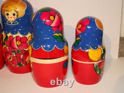 Russian Nesting Doll 30 Pieces Artist Agafya Tihonovna Petrova