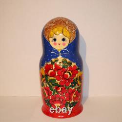 Russian Nesting Doll 30 Pieces Artist Agafya Tihonovna Petrova