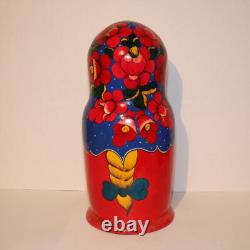 Russian Nesting Doll 30 Pieces Artist Agafya Tihonovna Petrova