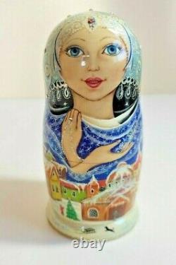 Russian Nesting Doll 7.5 GORGEOUS BEAUTY