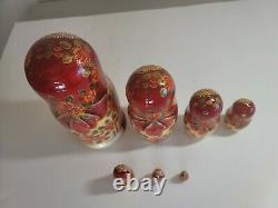 Russian Nesting Doll 8.5 EXQUISITE 7 pcs