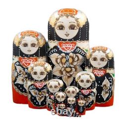 Russian Nesting Doll Educational Decor Crafts Painted Handmade Toys Matryoshka