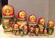 Russian Nesting Doll Fedoskino Style Summer In The Countryside15pc 13signed