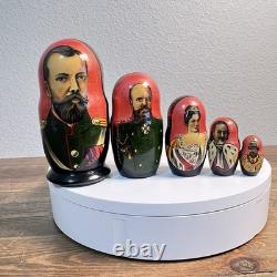 Russian Nesting Doll (MATRIOSHKA) Hand Painted In Russia-Russian