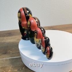 Russian Nesting Doll (MATRIOSHKA) Hand Painted In Russia-Russian