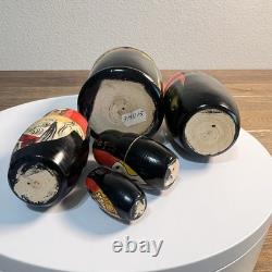 Russian Nesting Doll (MATRIOSHKA) Hand Painted In Russia-Russian