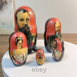 Russian Nesting Doll (MATRIOSHKA) Hand Painted In Russia-Russian