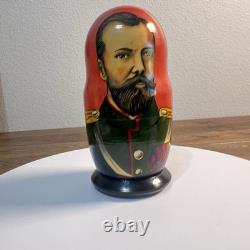 Russian Nesting Doll (MATRIOSHKA) Hand Painted In Russia-Russian