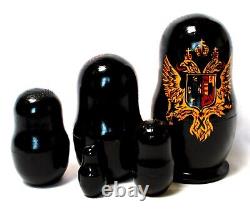 Russian Nesting Doll (MATRIOSHKA) Hand Painted In Russia-Russian Czars #144