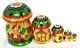 Russian Nesting Doll Matrioshka Hand Painted & Signed, Wood Burnt In Russia #114