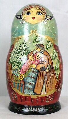 Russian Nesting Doll (matrioshka, matryoska) -Morozko Fairy Tale