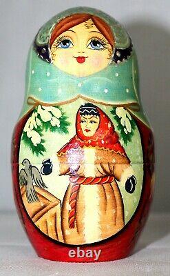 Russian Nesting Doll (matrioshka, matryoska) -Morozko Fairy Tale