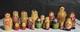 Russian Nesting Dolls Lot See Stamped Bottom