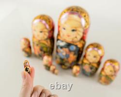 Russian Nesting Dolls Matryoshka 10pcs, Exclusive Nesting dolls, Matryoshka doll