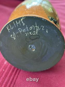 Russian Nesting Dolls. Matryoshka. Klimt Paintings. Hand Painted Signed