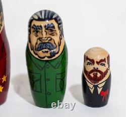 Russian Nesting Dolls Matryoshka Prime Minister Leaders