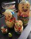 Russian Nesting Dolls-signed On Bottom