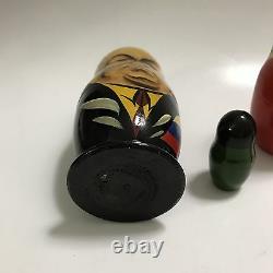 Russian Nesting Dolls Soviet Political Leaders Matryoshka Yeltsin Gorbachev 1991