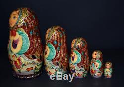 Russian Nesting Matryoshka Dolls Hand painted, signed SELL-OUT REMAINING STOCK